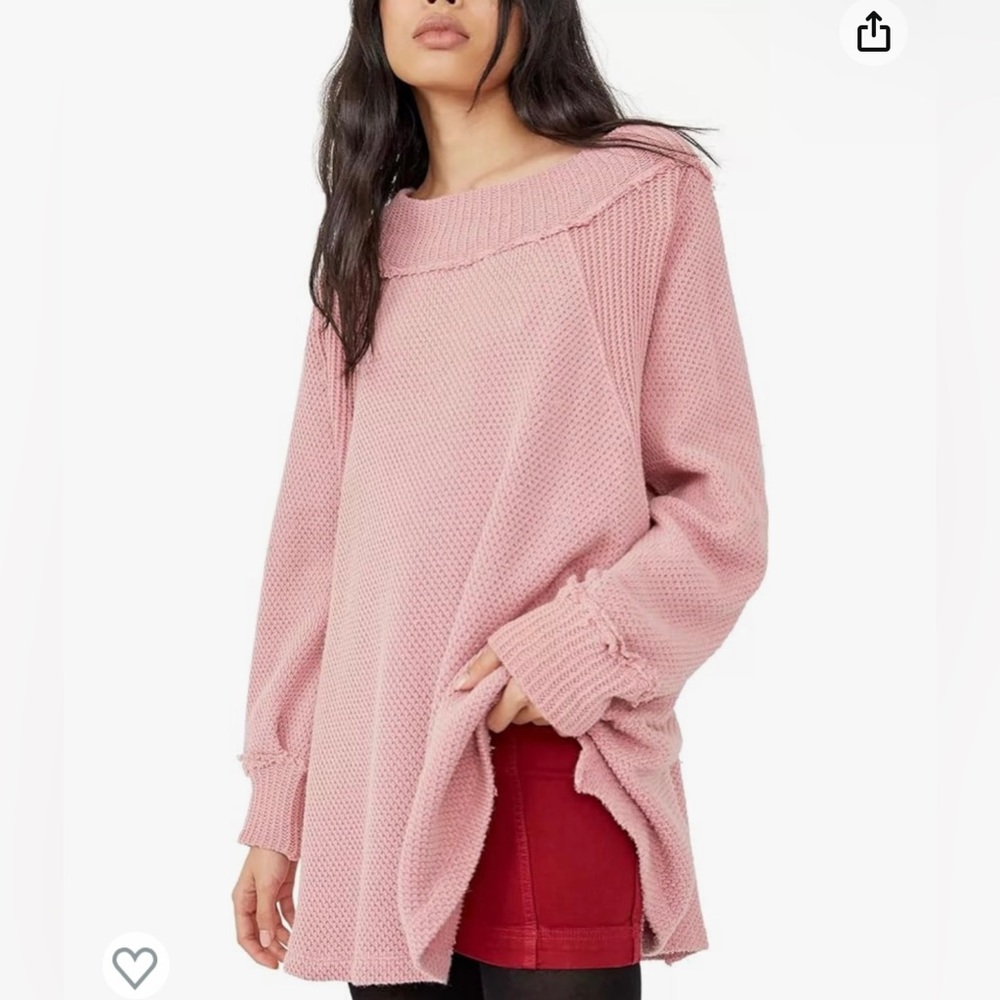 Free People We The Free She’s A Keeper Tunic Sweater